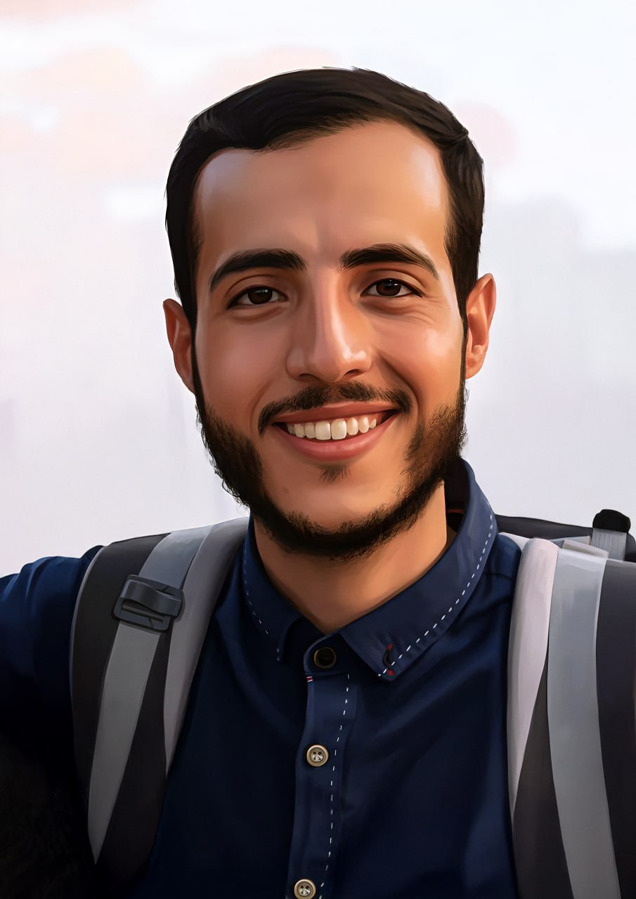 تصویرسازی چهره شهید مهدی حیدری